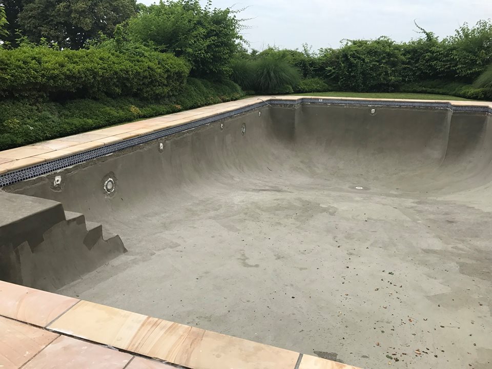 Pool Renovation in Progress