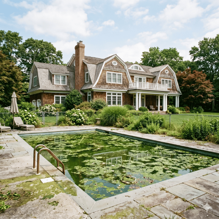 green pool cleaning service near me