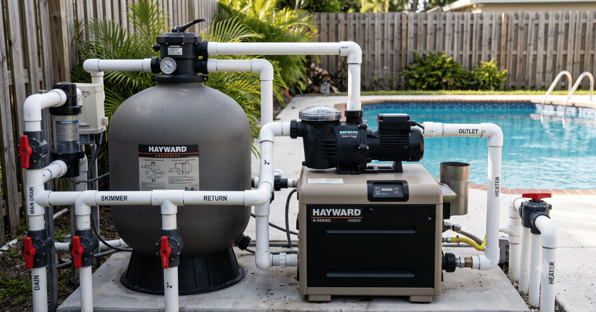 pool equipment replacement cost